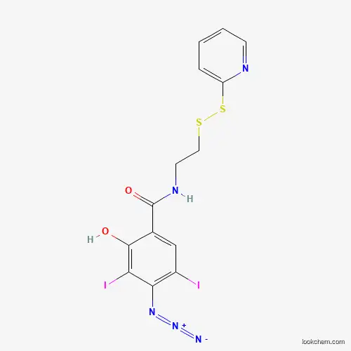 S-[2-(IODO-4-AZIDOSALICYLAMIDO)ETHYLTHIO]-2-THIOPYRIDINE