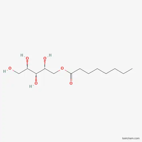 Molecular Structure of 181632-90-6 (Xylityl 1-caprylate)