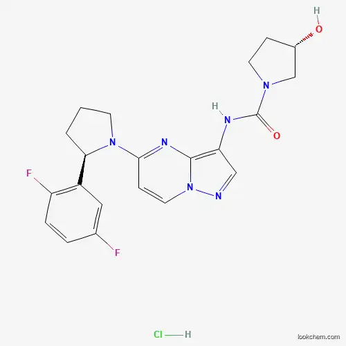 Molecular Structure of 1919868-83-9 (Larotrectinib hydrochloride)