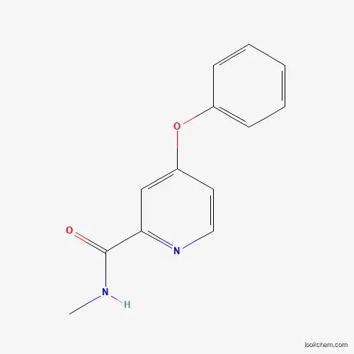 N-Methyl-4-phenoxy-2-pyridinecarboxamide