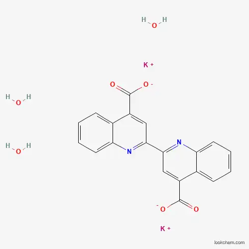 2,2'-Biquinoline-4,4'-dicarboxylic acid dipotassium salt trihydrate