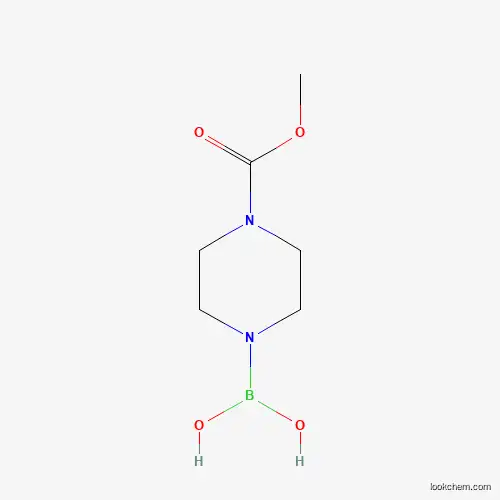 4-BORONO-1-PIPERAZINECARBOXYLIC ACID 1-METHYL ESTERCAS