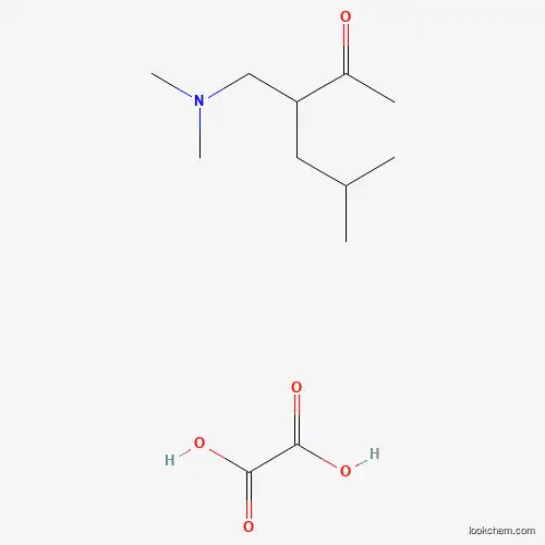 3-[(dimethylamino)methyl]-5-methylhexan-2-one ethanedioate