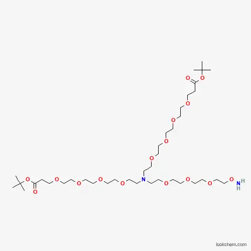 N-(Aminooxy-PEG3)-N-bis(PEG4-Boc)