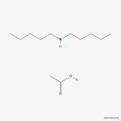 Molecular Structure of 211676-91-4 (acetic acid;N-pentylpentan-1-amine)