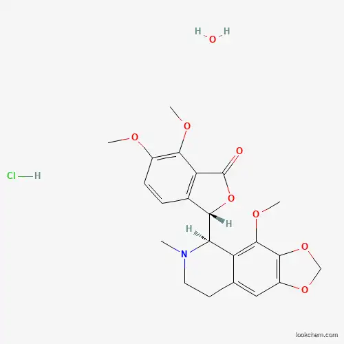 (3R)-6,7-dimethoxy-3-[(5R)-4-methoxy-6-methyl-7,8-dihydro-5H-[1,3]dioxolo[4,5-g]isoquinolin-5-yl]-3H-2-benzofuran-1-one;hydrochloride