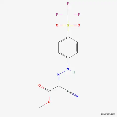 (4-TRIFLUOROMETHYLSULFONE(PHENYL)HYDRAZONO]CYANO-ACETIC ACID METHYL ESTERCAS