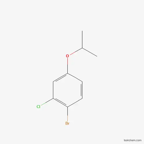 Molecular Structure of 313545-46-9 (1-Bromo-2-chloro-4-isopropoxybenzene)