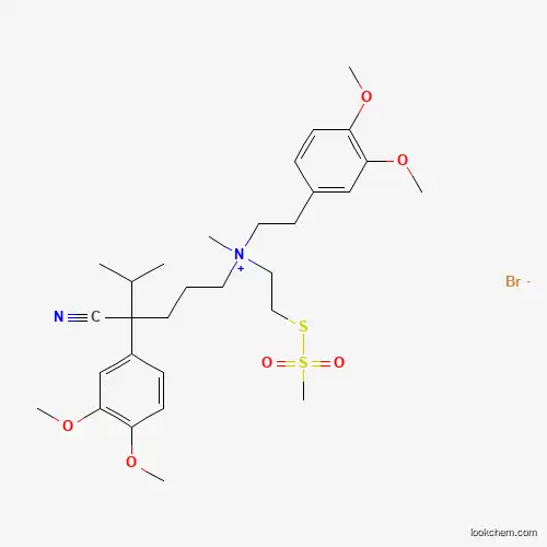 Molecular Structure of 353270-25-4 (Verapamil Ethyl Methanethiosulfonate, Bromide)