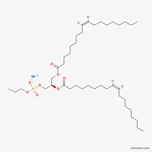 Sodium (2R)-2,3-bis{[(9Z)-octadec-9-enoyl]oxy}propyl propyl phosphate