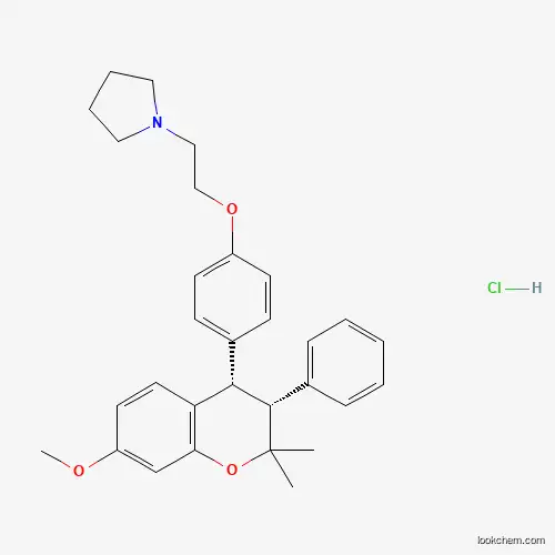 Molecular Structure of 51423-19-9 (Ormeloxifene hydrochloride, cis-)