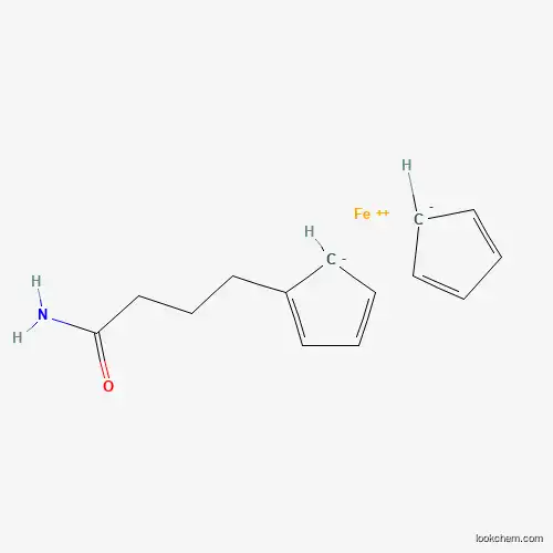 Molecular Structure of 66060-00-2 (Iron(2+) cyclopenta-2,4-dien-1-ide 2-(4-hydroxy-4-iminobutyl)cyclopenta-2,4-dien-1-ide (1/1/1))