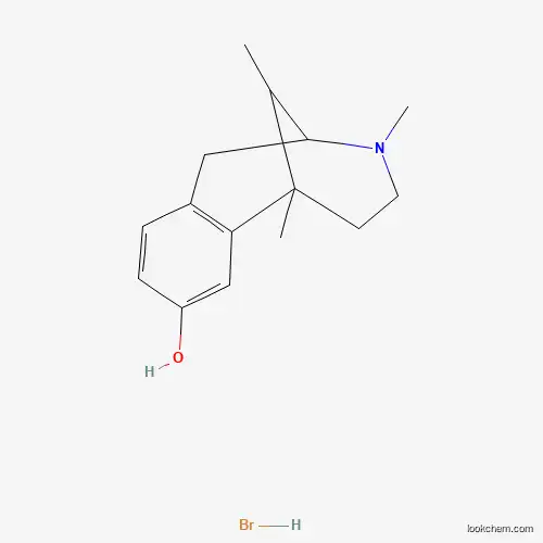 Molecular Structure of 7148-43-8 (Metazocine hydrobromide)