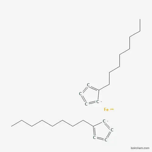 Molecular Structure of 73230-99-6 (Iron(2+) bis(5-octylcyclopenta-1,2,3,4-tetraen-1-ide))