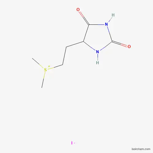 Molecular Structure of 7673-71-4 ([2-(2,5-Dioxoimidazolidin-4-yl)ethyl](dimethyl)sulfanium iodide)