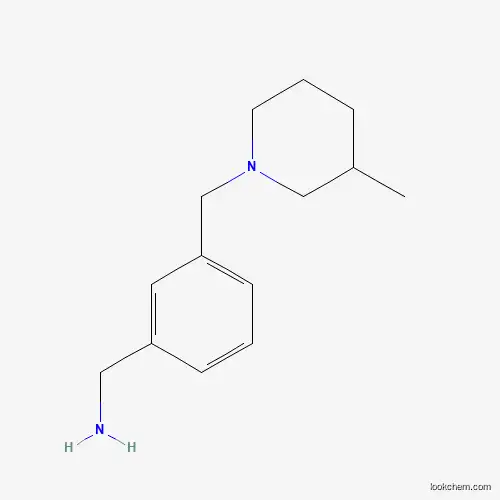 1-(3-[(3-Methylpiperidin-1-YL)methyl]phenyl)methanamine