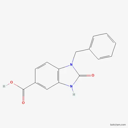 1-benzyl-2-oxo-2,3-dihydro-1H-benzo[d]imidazole-5-carboxylic acid