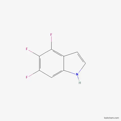 Molecular Structure of 884494-65-9 (4,5,6-trifluoro-1H-indole)