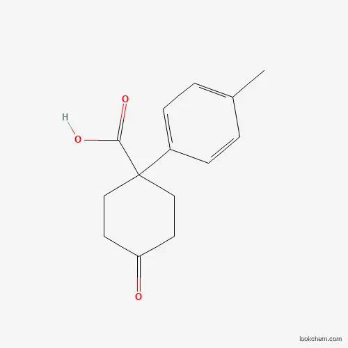 1-(4-Methylphenyl)-4-oxocyclohexane-1-carboxylic acid