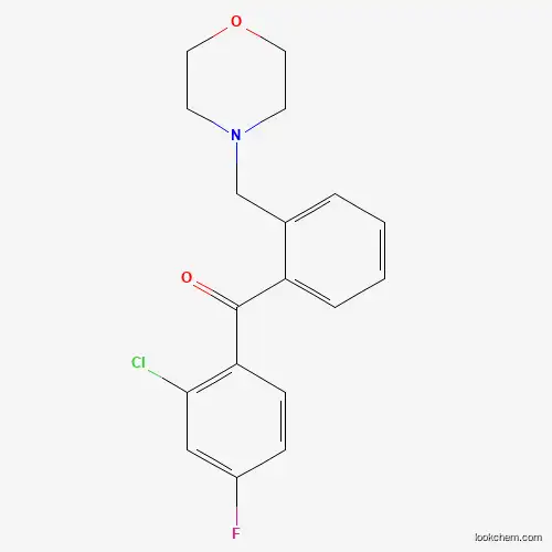 2-CHLORO-4-FLUORO-2'-MORPHOLINOMETHYLBENZOPHENONE