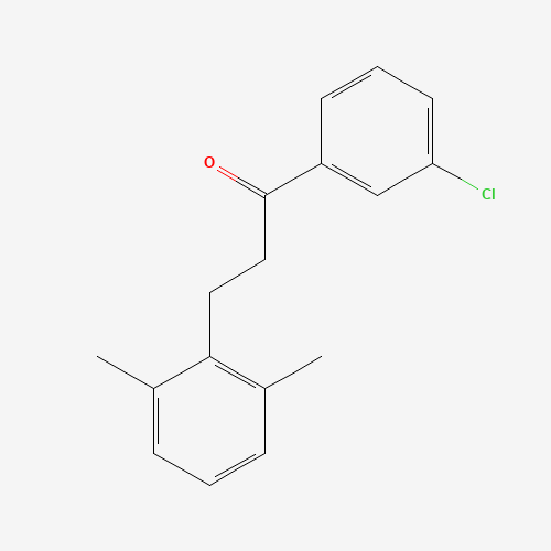3'-CHLORO-3-(2,6-DIMETHYLPHENYL)PROPIOPHENONE