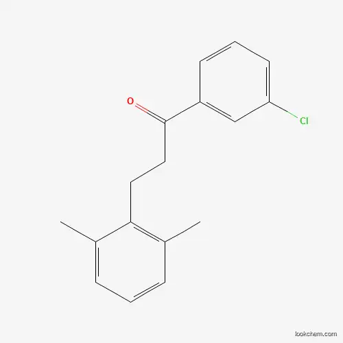 3'-CHLORO-3-(2,6-DIMETHYLPHENYL)PROPIOPHENONE