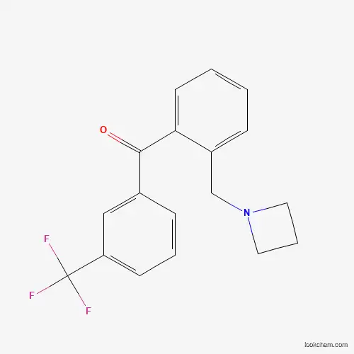 2-AZETIDINOMETHYL-3'-TRIFLUOROMETHYLBENZOPHENONE