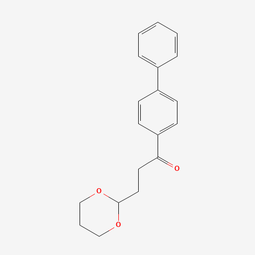 3-(1,3-DIOXAN-2-YL)-4'-PHENYLPROPIOPHENONE