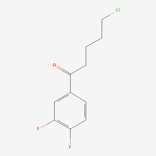 5-CHLORO-1-(3,4-DIFLUOROPHENYL)-1-OXOPENTANE