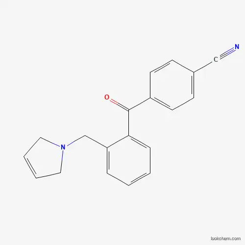 4'-CYANO-2-(3-PYRROLINOMETHYL)BENZOPHENONE