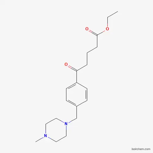 ETHYL 5-[4-(4-METHYLPIPERAZINOMETHYL)PHENYL]-5-OXOVALERATE