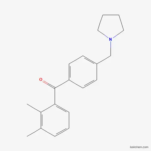 2,3-DIMETHYL-4'-PYRROLIDINOMETHYL BENZOPHENONE