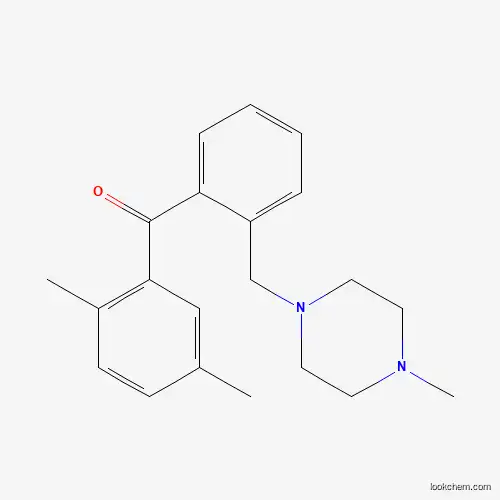 2,5-dimethyl -2'-(4-methylpiperazinomethyl )benzophenone