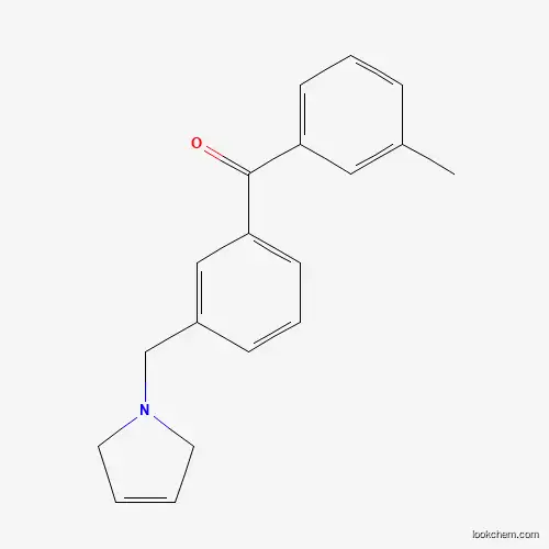 3-METHYL-3'-(3-PYRROLINOMETHYL) BENZOPHENONE