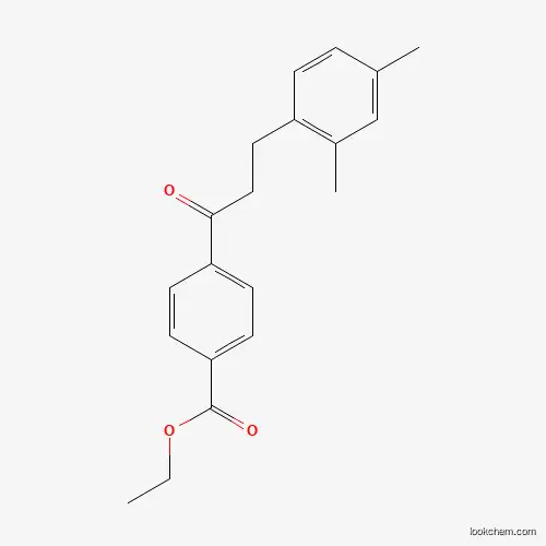 4'-carboethoxy-3-(2,4-dimethylphenyl)propiophenone