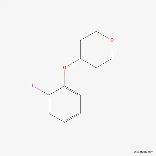 Molecular Structure of 906352-70-3 (4-(2-Iodophenoxy)tetrahydropyran)