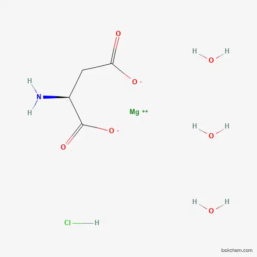 Molecular Structure of 91198-22-0 (Magnesium aspartate hydrochloride trihydrate)