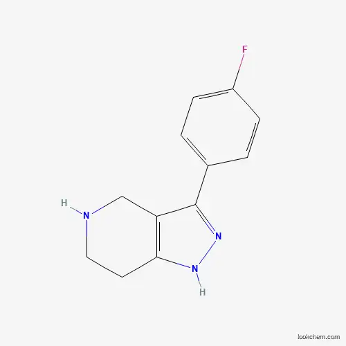 3-(4-Fluorophenyl)-4,5,6,7-tetrahydro-1H-pyrazolo[4,3-c]pyridine