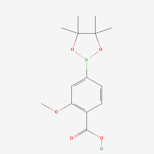 2-methoxy-4-(tetramethyl-1,3,2-dioxaborolan-2-yl)benzoic acid