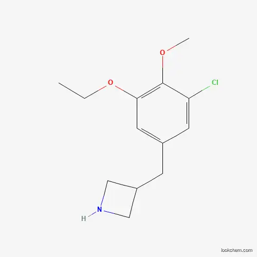 3-[(3-Chloro-5-ethoxy-4-methoxyphenyl)methyl]azetidine