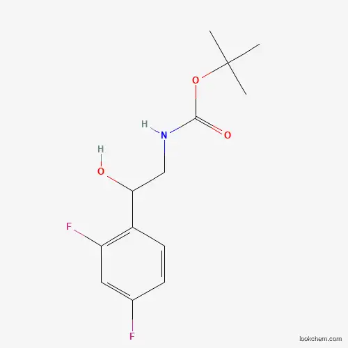 [2-(2,4-Difluoro-phenyl)-2-hydroxy-ethyl]-carbamic acid tert-butyl ester