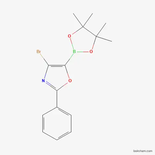 4-BROMO-2-PHENYL-5-(4,4,5,5-TETRAMETHYL-1,3,2-DIOXABOROLAN-2-YL)OXAZOLECAS