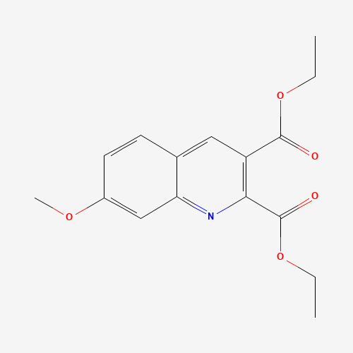 7-Methoxyquinoline-2,3-dicarboxylic acid diethyl ester