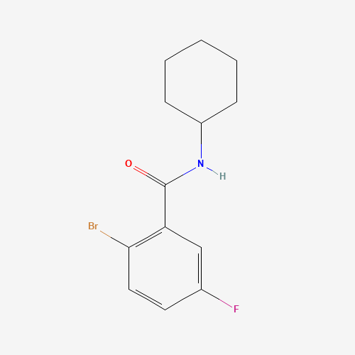 2-Bromo-N-cyclohexyl-5-fluorobenzamide