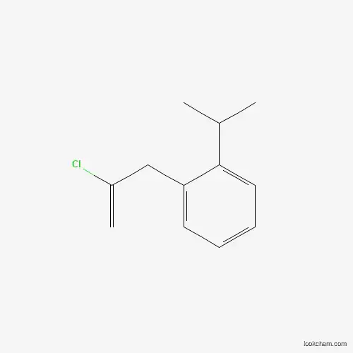 Molecular Structure of 951890-53-2 (2-Chloro-3-(2-isopropylphenyl)-1-propene)