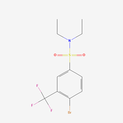 4-bromo-n,n-diethyl-3-(trifluoromethyl)benzenesulfonamide