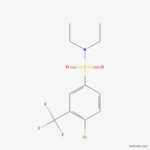 4-Bromo-N,N-diethyl-3-(trifluoromethyl)benzenesulfonamide