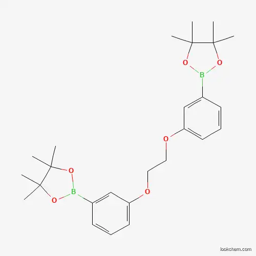 3,3'-(Ethane-1,2-diylbis(oxy))bis(3,1-phenylene)diboronic acid, pinacol ester