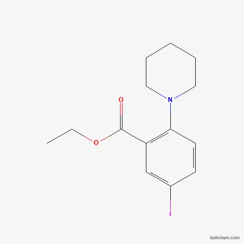 ethyl 5-iodo-2-(piperidin-1-yl)benzoate