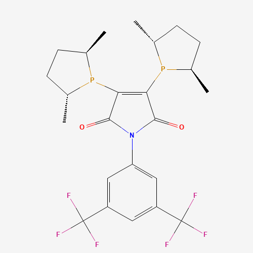(-)-2,3-Bis[(2R,5R)-2,5-dimethylphospholanyl]-1-[3,5-bis(trifluoromethyl) phenyl]-1H-pyrrole-2,5-dione, min. 95%  [catASium® MNXylF(R)]